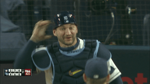 Excited Tampa Bay Rays GIF by Jomboy Media
