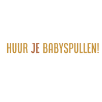 baby_exchangerie slogan huur je babyspullen lease je babyuitzet baby exchangerie Sticker