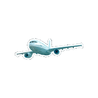 Airplane Gasstation Sticker by orlenunipetrol