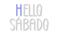 Dia Hello Sticker