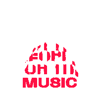For The People For The Music Sticker by Red Valley Festival