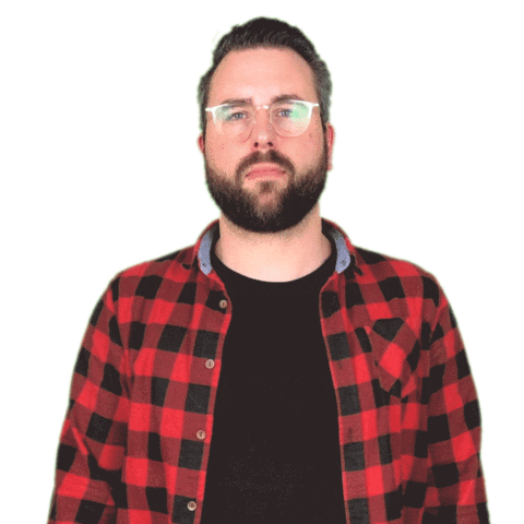 Tim Sticker by Donna Blitz