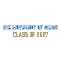 Ua Sticker by The University of Akron