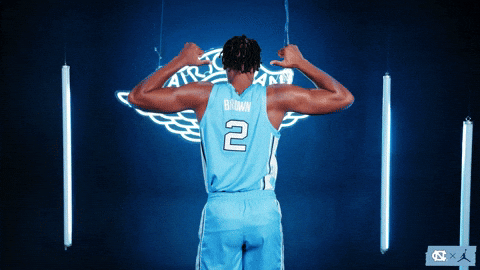 University Of North Carolina Basketball GIF by UNC Tar Heels