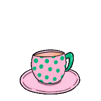 Coffee Tea Sticker by Sophie Rose Brampton