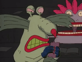 nicksplat aaahh real monster GIF