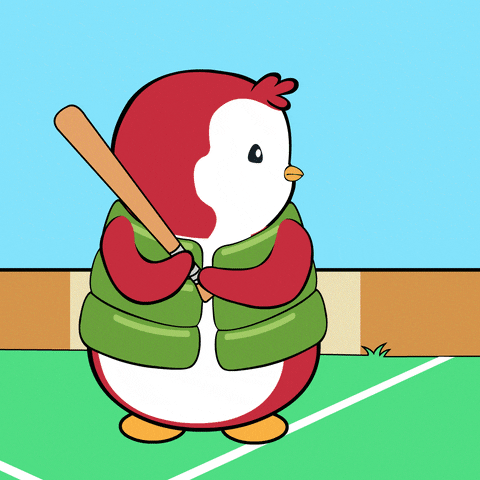 World Series Baseball GIF by Pudgy Penguins