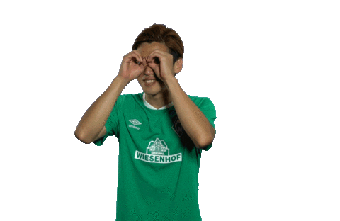 Yuya Osako Football Sticker by SV Werder Bremen