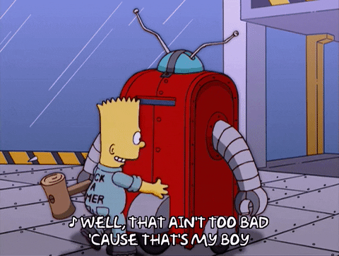 happy homer simpson GIF