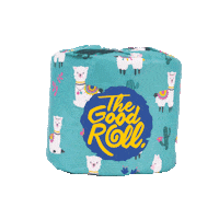 Toilet Paper Happiness Sticker by The Good Roll
