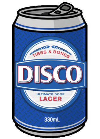 strawberry fields beer Sticker by TIBBS & BONES