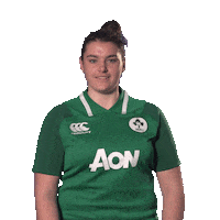 Celebrate Womens Rugby Sticker by Irish Rugby