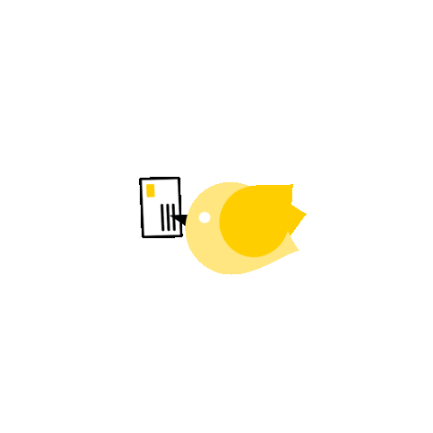 Mail Vogel Sticker by Deutsche Post DHL