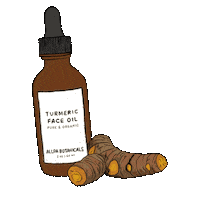 allpabotanicals skincare turmeric face oil allpa Sticker