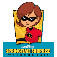 Mrs Incredible Rundisney Sticker by Disney Sports