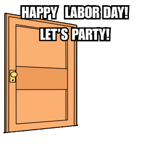 Labor Day Party Sticker by Magic Eden