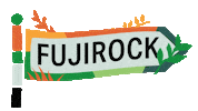 Festival Flag Sticker by FUJIROCK