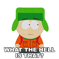 Kyle Broflovski What Sticker by South Park