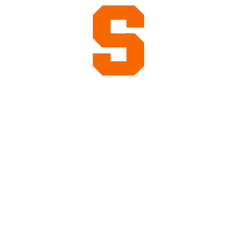 College Orange Sticker by Syracuse University