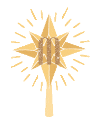 christmas star Sticker by Melissa