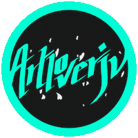 Aqua Turquoise Sticker