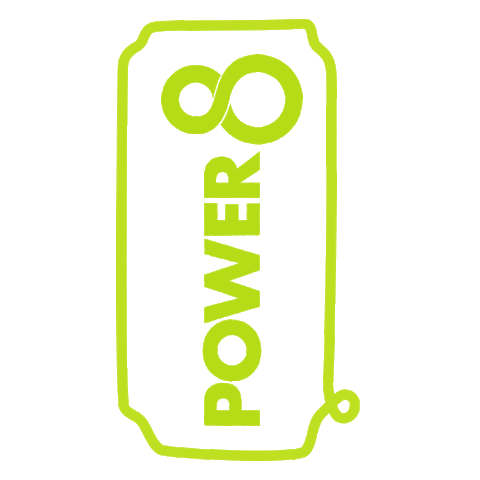 Power8 energy snap Energy drink chenoa Sticker