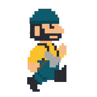 Super Mario College Sticker by NAU Social