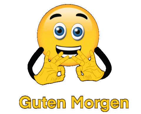 Tag Guten Morgen Sticker