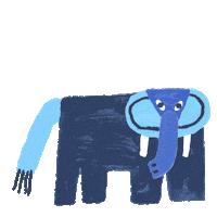 Long Neck Kids Sticker by Halcyon Nights