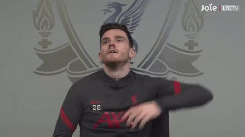 Andy Robertson Hello GIF by Liverpool FC