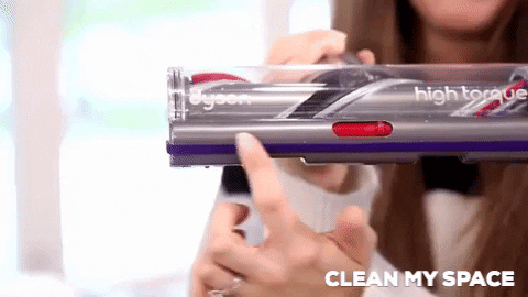 chadreynolds33f3 giphygifmaker vacuum dyson clean my space GIF