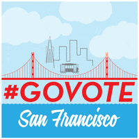 Voting Bay Area GIF by #GoVote
