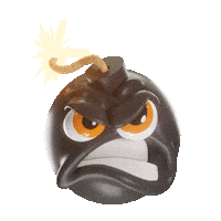 Angry 3D Sticker
