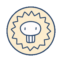 georginageronimo drama skull sos calavera Sticker