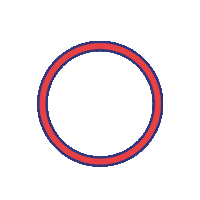 Cross Sticker by NU.nl