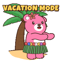 Happy Teddy Bear Sticker by BEARISH