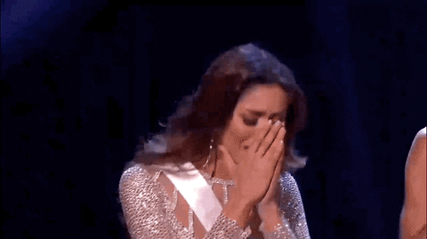 happy tears GIF by Miss USA