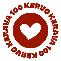 Keravankaupunki kerava kervo keravan kaupunki kerava100 Sticker