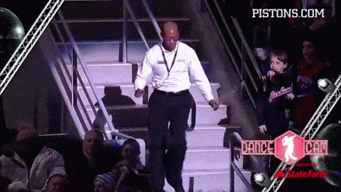 dance detroit basketball GIF by Detroit Pistons