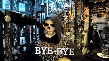Goodbye GIF by Grim D. Reaper
