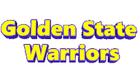 Golden State Warriors Sport Sticker by GIPHY Text