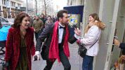 billy on the street GIF