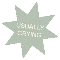 Sad Mental Health Sticker