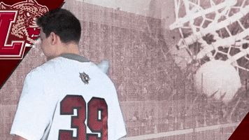 Mens Lacrosse Roll Pards GIF by Lafayette Leopards