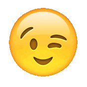 emoji wink Sticker