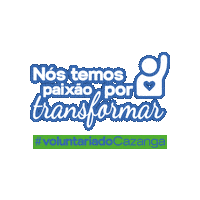Voluntariado Sticker by Calcário Cazanga