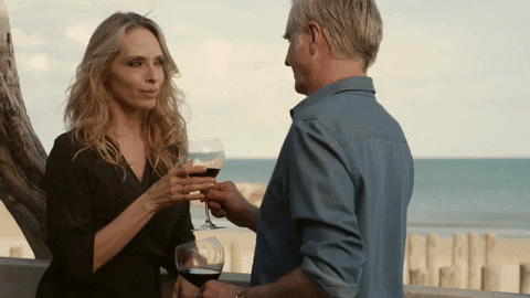 Beach Drinking GIF by Un si grand soleil