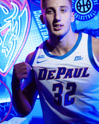 Mens Basketball GIF by DePaul Athletics