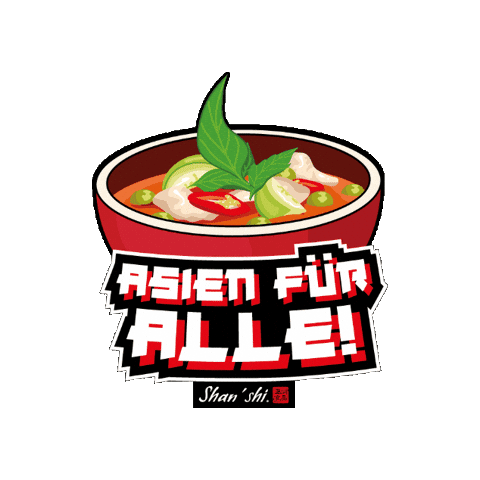 Curry Asien Sticker by Shan Shi Austria