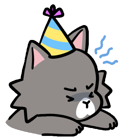 Happy Birthday No Sticker by Ai and Aiko